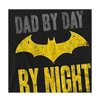 Batman Men's Big and Tall Dad By Day T-Shirt
