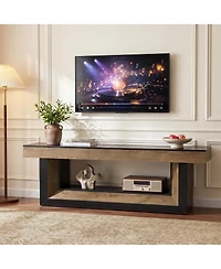 Tribesigns 63" Farmhouse Tv Stand for TVs up to 70"