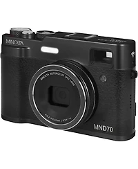 Minolta MND70 Retro 48MP 5K Ultra Hd Autofocus Dual Lens Digital Camera