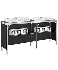Mountaintop Extra Long Folding Bar Table