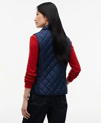 Tommy Hilfiger Women's Quilted Club Collar Vest