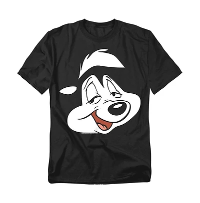 Looney Tunes Men's Pepe Face T-Shirt