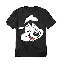Looney Tunes Men's Pepe Face T-Shirt