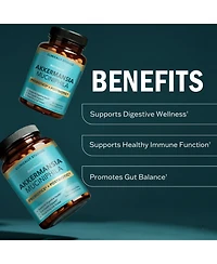 BioSchwartz Akkermansia Muciniphila Supplement with Prebiotic and Postbiotic, 30 Capsules
