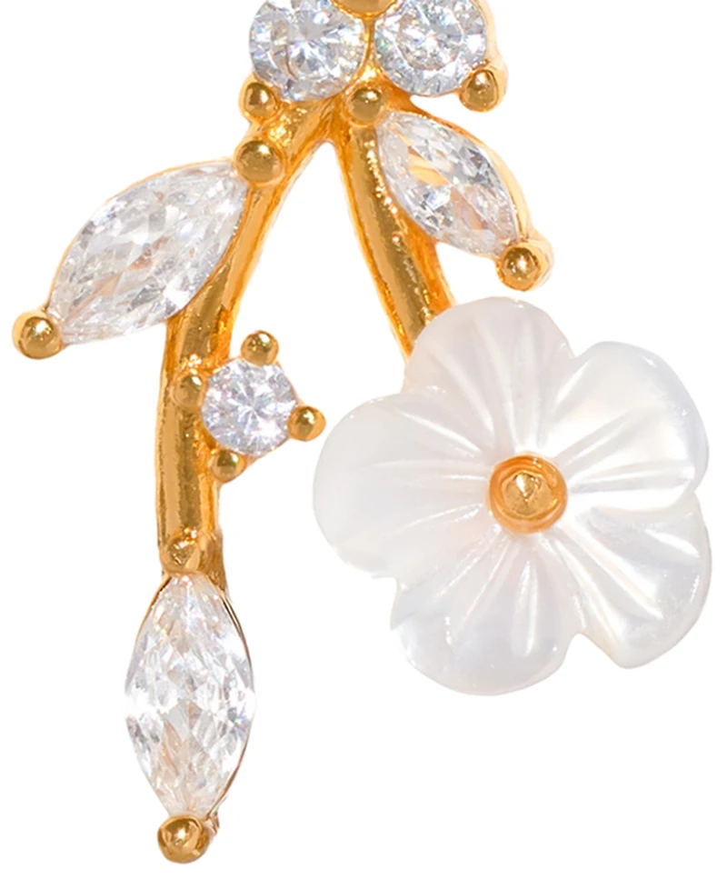 Girls Crew Crystal Wildflower Earrings