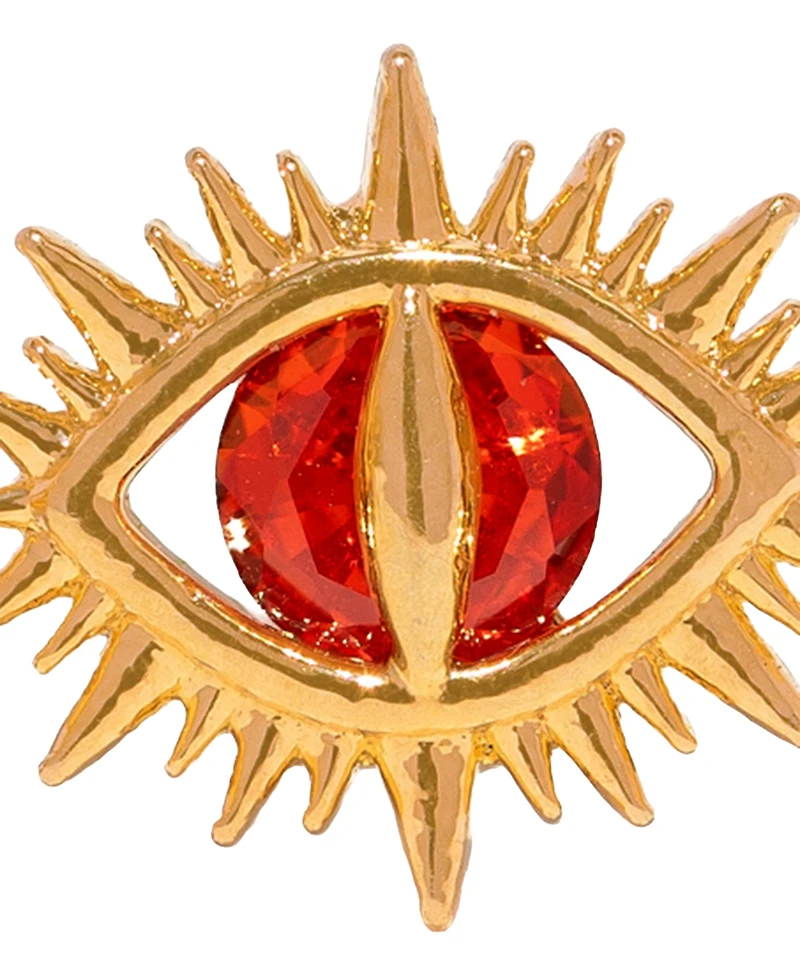 Girls Crew Crystal The Lord of the Rings Eye of Sauron Stud Earrings