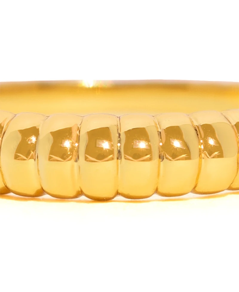 Girls Crew Gold-Plated Isla Mujeres Croissant Ring