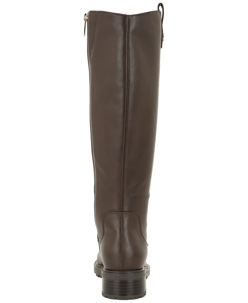 Tommy Hilfiger Women's Ashere Lug Sole Riding Boots