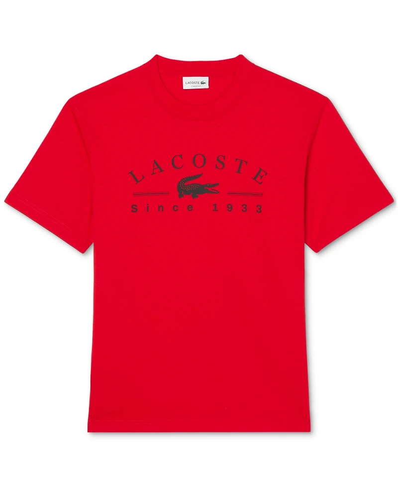 Lacoste Men's Regular-Fit Crewneck T-Shirt
