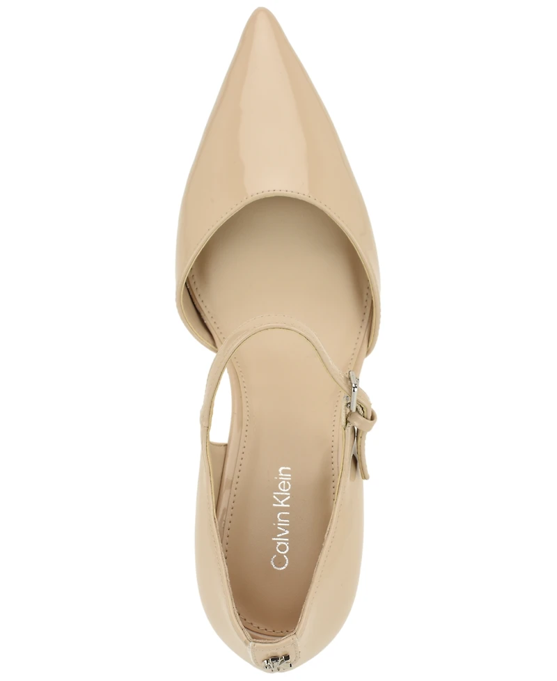 Calvin Klein Women's Brynia Two Piece Mary Jane Stiletto Pumps