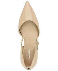 Calvin Klein Women's Brynia Two Piece Mary Jane Stiletto Pumps