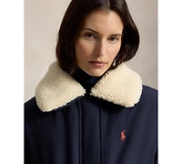 Polo Ralph Lauren Women's Water-Resistant 750-Fill-Power Down High-Pile-Collar Jacket