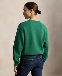 Polo Ralph Lauren Women's Lightweight Fleece Crew Neck Sweatshirt