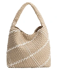 Melie Bianco Johanna Nylon Large Shoulder Handbag