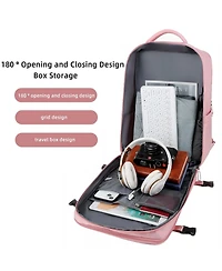 Mountaintop Laptop Backpack,Business Travel Laptops Backpack with Usb Charging Port,Water Resistant College Computer Bag for Women and Men