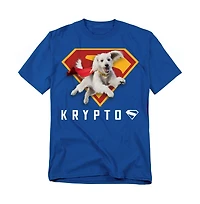 Superman Men's Krypto Shield T-Shirt