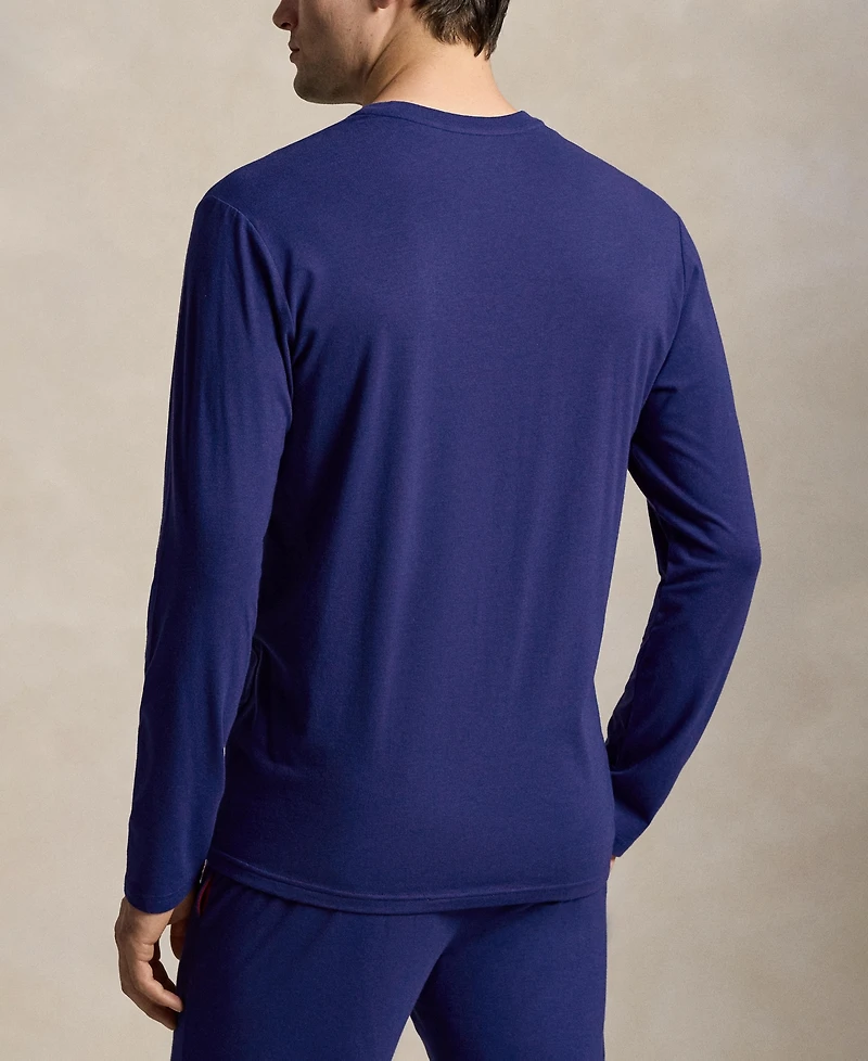 Polo Ralph Lauren Men's Crewneck Pajama Long-Sleeve T-Shirt, Created for Macy's