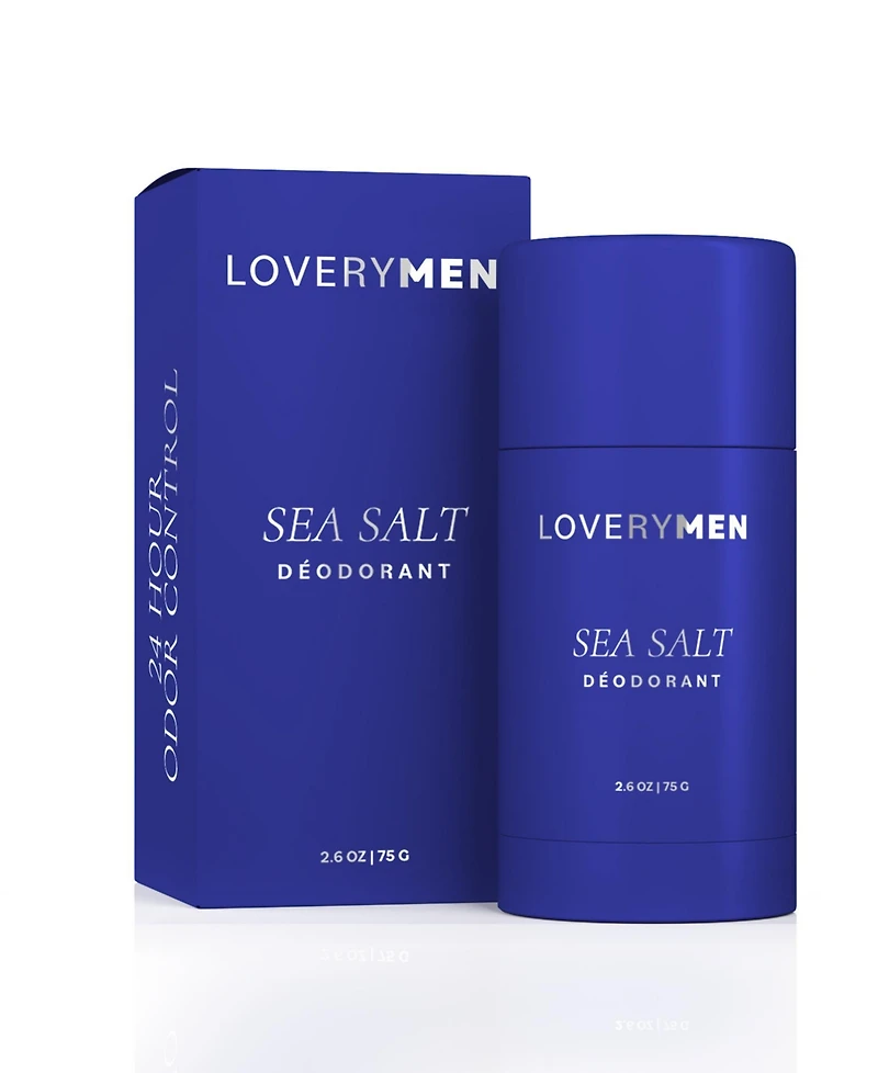 Lovery Sea Salt Aluminum Free Deodorant Stick, 2.6oz