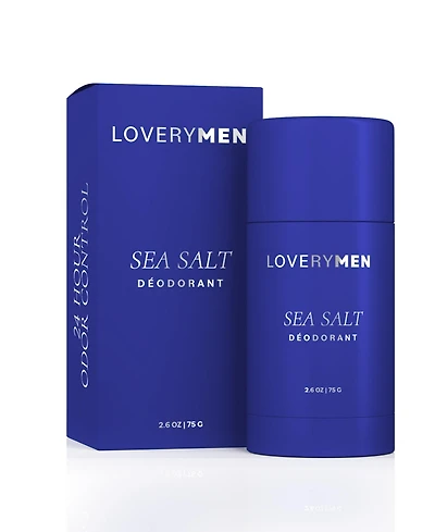 Lovery Sea Salt Aluminum Free Deodorant Stick, 2.6oz