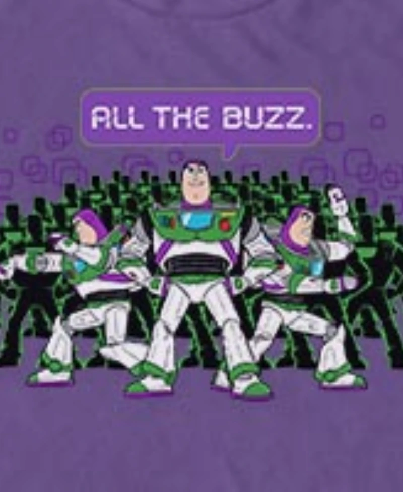 Fifth Sun Men's Toy Story Pull the Buzz Character Graphic T-Shirt