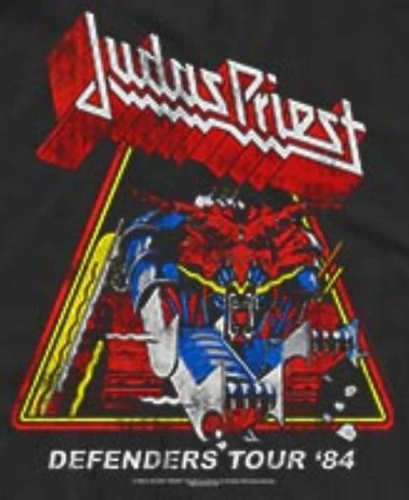 Fifth Sun Men's Judas Priest Defenders Tour 84 Vintage Graphic Tank Top
