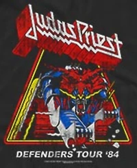 Fifth Sun Men's Judas Priest Defenders Tour 84 Vintage Graphic Tank Top