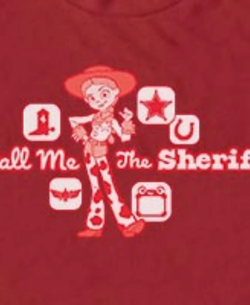 Fifth Sun Men's Call Me The Sheriff Crewneck T-Shirt