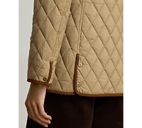 Lauren Ralph Women's Crested Quilted Jacket