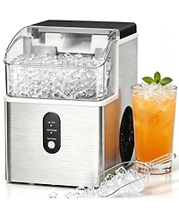 Cowsar Nugget Ice Maker 35 Lbs Per Day Self Cleaning