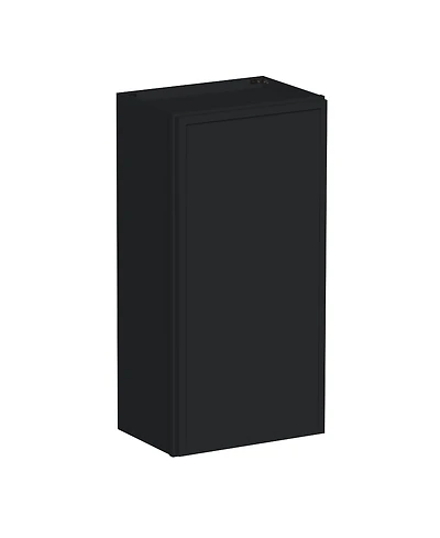 Boyel Living 18"x36" Standard Wall Cabinet 1 Door 2 Shelves, Ready to Assemble Kitchen with Solid Wood Frame, Soft-Close Slides and Hinge
