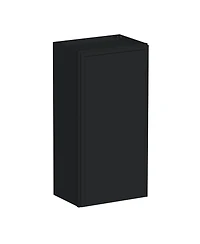 Boyel Living 18"x36" Standard Wall Cabinet 1 Door 2 Shelves, Ready to Assemble Kitchen with Solid Wood Frame, Soft-Close Slides and Hinge