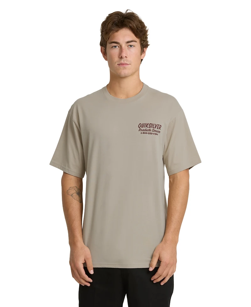 Quiksilver Waterman Men's Regular-Fit Crewneck T-Shirt