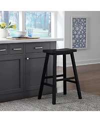 Liberty Furniture 30 Inch Sawhorse Barstool - Black (Rta)