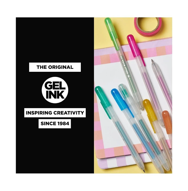 Sakura Gelly Roll Retractable 25 Piece Gift Set: 24 Pens + 1 Pen Case