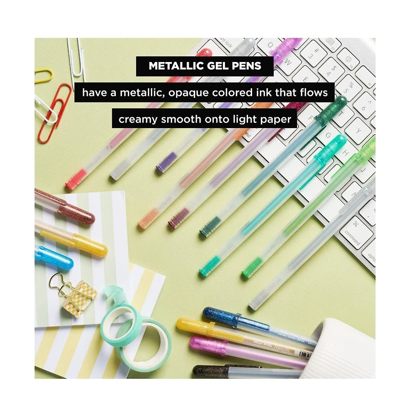 Sakura Gelly Roll Metallic Gel Pen 10 Pack