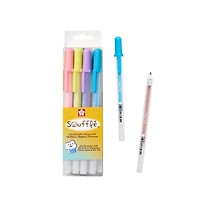 Sakura 16-Piece Souffle Cube Collection 3-d Opaque Ink Pen Set