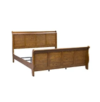 Liberty Furniture Industries, Inc Grandpas Cabin King California Sleigh Bed