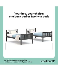 Storkcraft Caribou Twin-over-Twin Bunk Bed