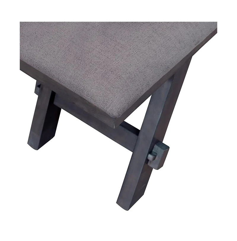 Liberty Furniture Industries, Inc. Lawson Bench (Rta) in Slate with Weathered Top
