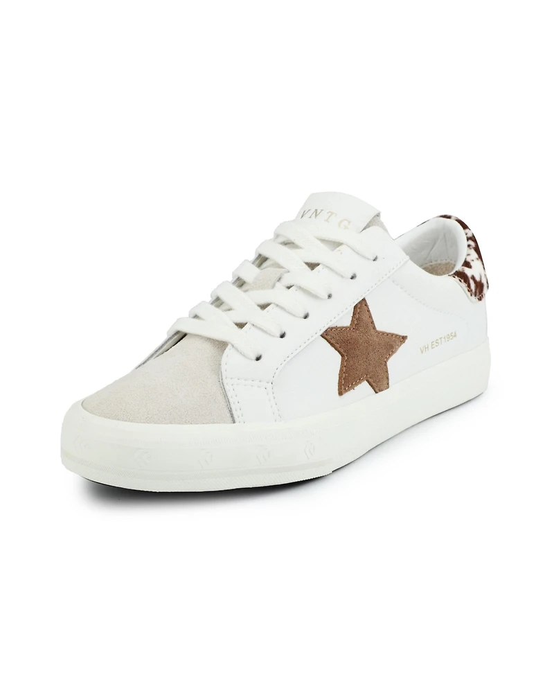 Vintage Havana Women's Grande Stone Taupe Leopard Sneakers