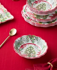 Certified International Santa's Delivery Melamine All Purpose Bowls, Set of 4