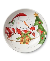 Certified International Snowman Delight 13" Serving Bowl
