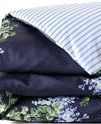 Lands' End 700 Thread Count Sateen Cotton No Iron Duvet Bed Cover