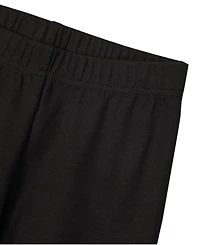 Lands' End Girls Ribbed Knit Flare Leggings