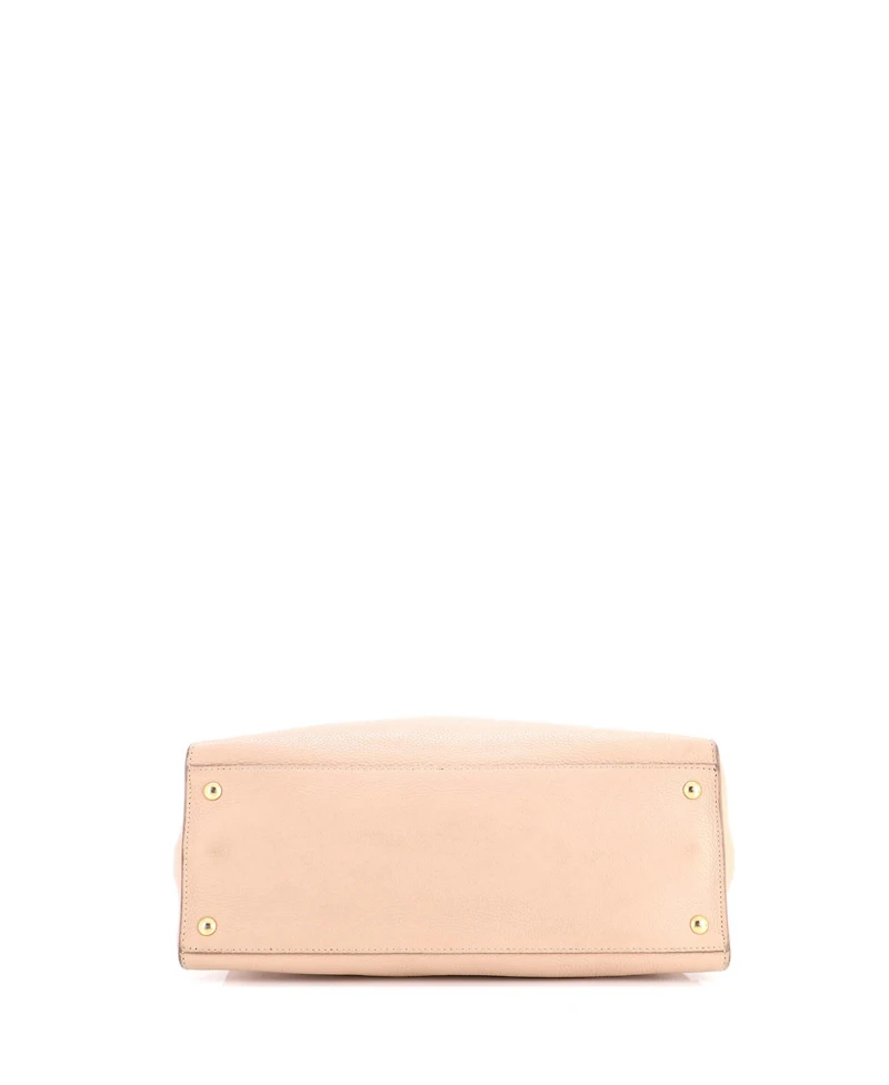 Pre-Owned Salvatore Ferragamo Medium Lotty Satchel Leather