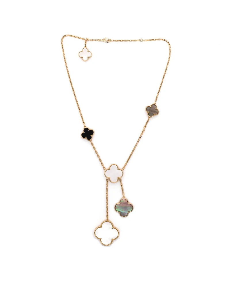 Pre-Owned Van Cleef and Arpels Magic Alhambra 6 Motifs Necklace