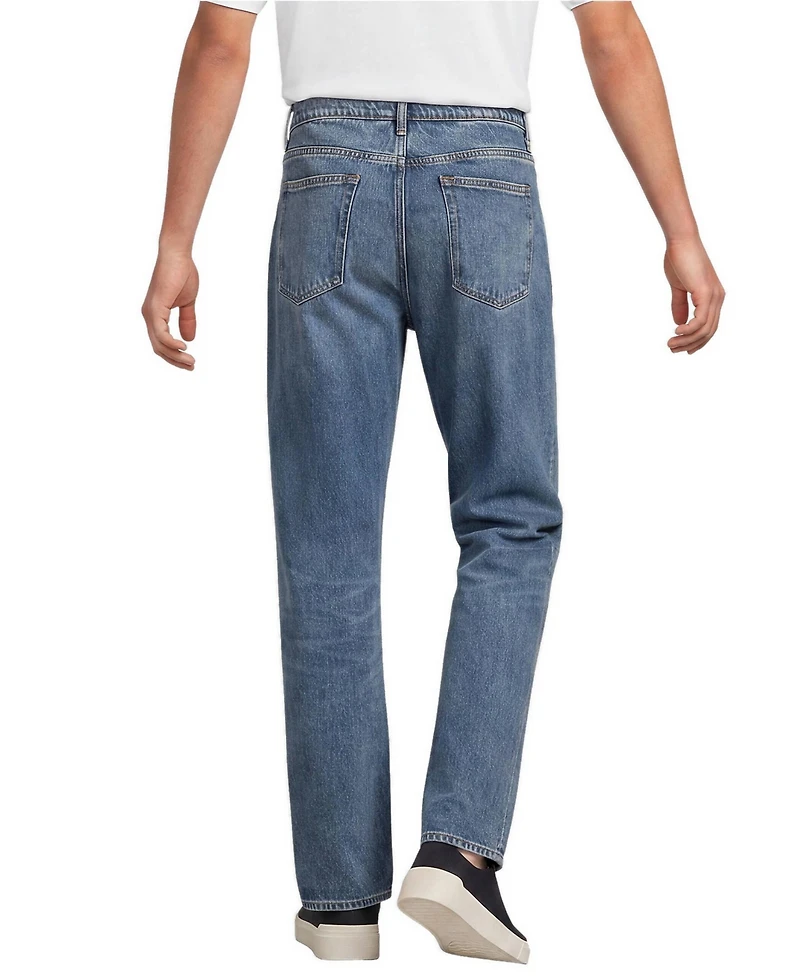 Lands' End Men's Stretch Comfort Waist Classic Straight Fit Jean