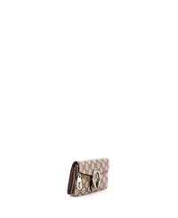 Pre-Owned Gucci Super Mini Dionysus Bag Gg Coated Canvas