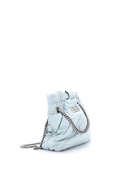 Pre-Owned Balenciaga Small Crush Chain Tote Quilted Crushed Calfskin