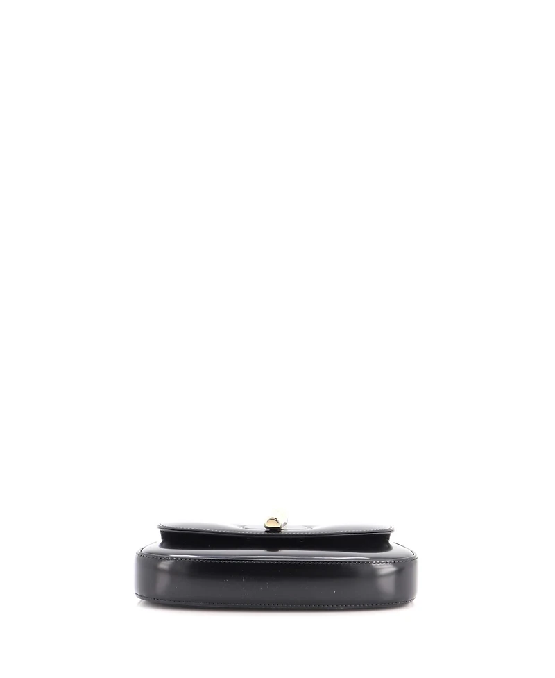Pre-Owned Gucci Small Bamboo Night Chain Clutch Leather